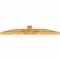 Ekena Millwork Portland Rough Sawn Timber Gable Bracket, Western Red Cedar, 72"W x 12"H x 4"D x 6"F, 4/12 Pitch GBW072X12X0406POR00RWR - alternate 4